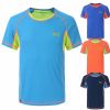 mens sports quick-drying breathable wicking short sleeve tee